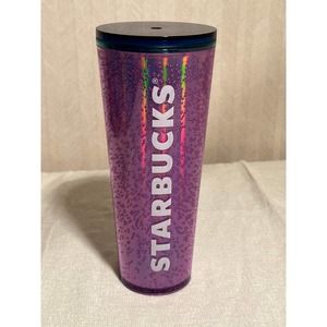 Starbucks 2022 Summer Back To School Tumbler Purple Bubble Emoji Cold Cup